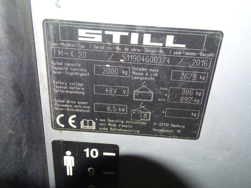 Still FM-X20 - شاحنة مناولة: صور 5 Still FM-X20 - شاحنة مناولة: صور 5