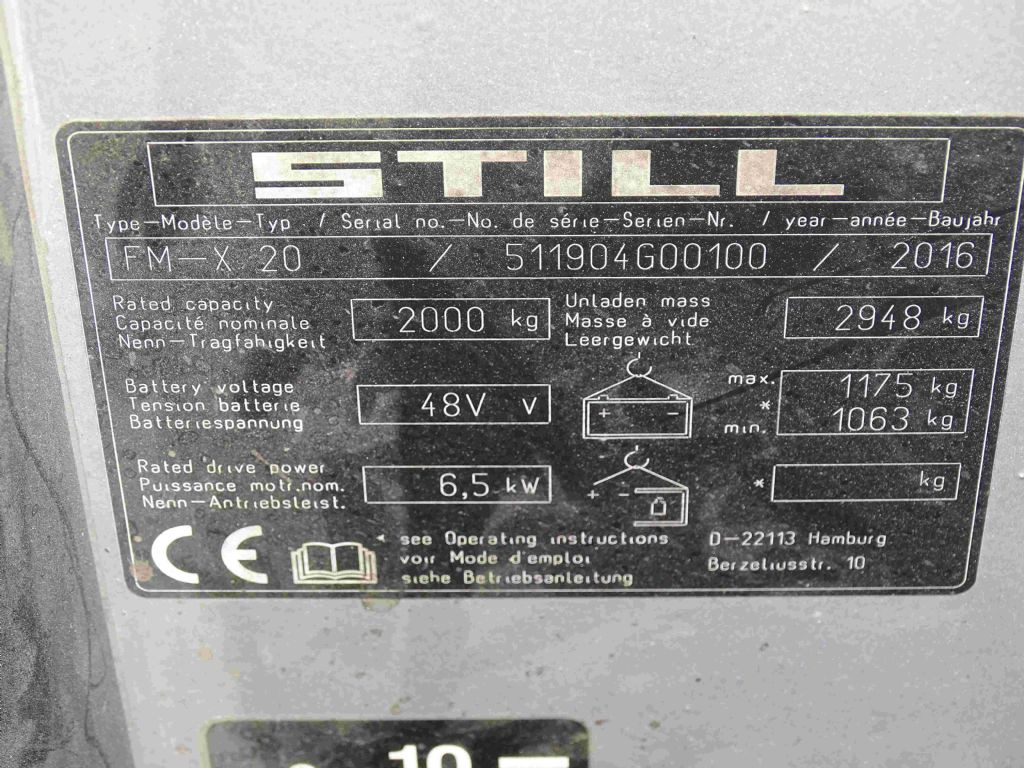 Still FM-X20 - شاحنة مناولة: صور 5 Still FM-X20 - شاحنة مناولة: صور 5
