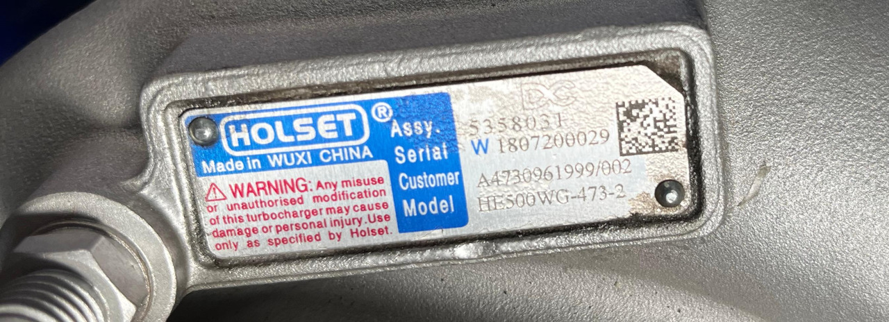 CLAAS Turbocharger Claas Lexion - الشاحن التوربيني: صور 5 CLAAS Turbocharger Claas Lexion - الشاحن التوربيني: صور 5