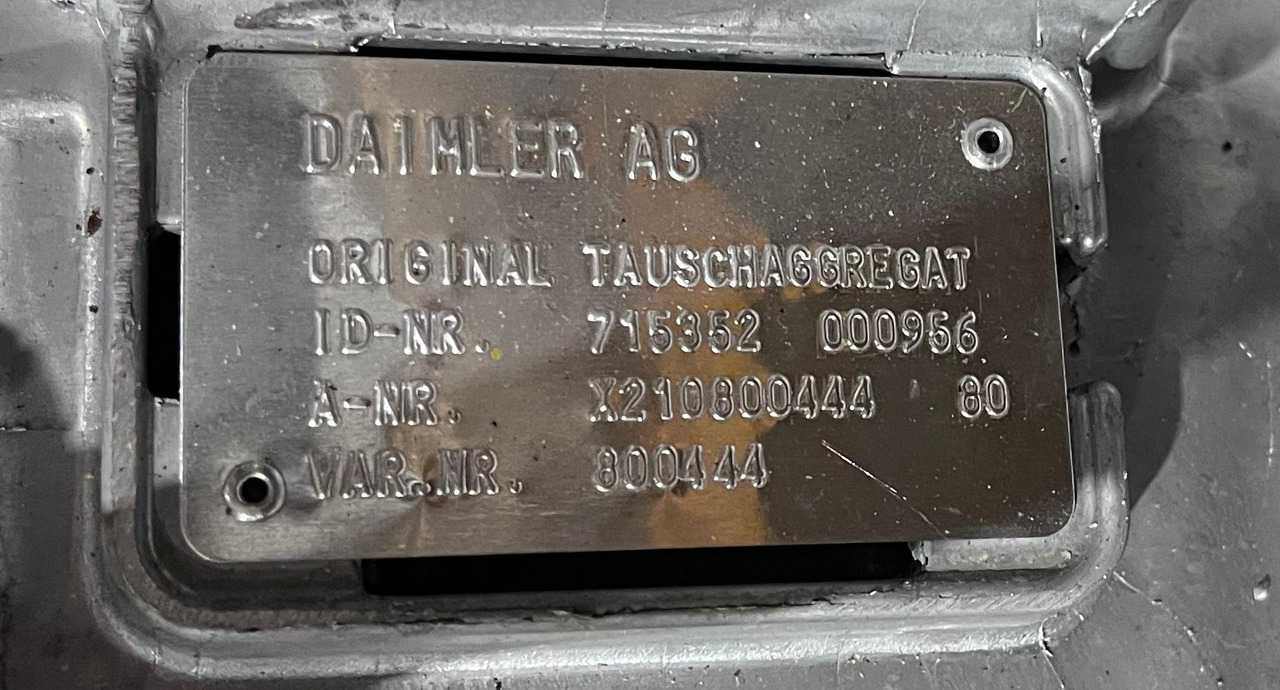 MERCEDES-BENZ Actros Transmission A960 261 0929 - نقل الحركة: صور 4 MERCEDES-BENZ Actros Transmission A960 261 0929 - نقل الحركة: صور 4
