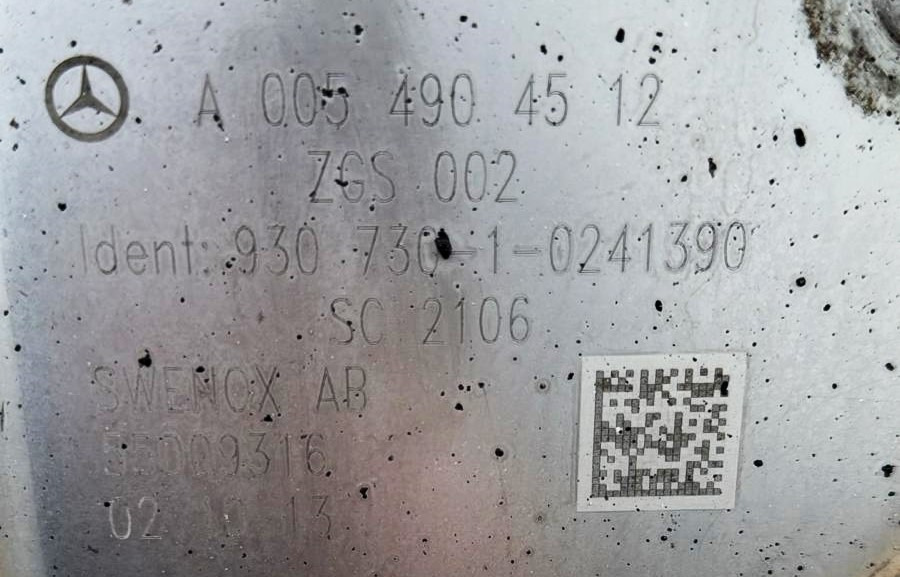 Mercedes Exhaust Euro 5 EEW OM471 12.8L A0054904512 - قطع الغيار: صور 5 Mercedes Exhaust Euro 5 EEW OM471 12.8L A0054904512 - قطع الغيار: صور 5