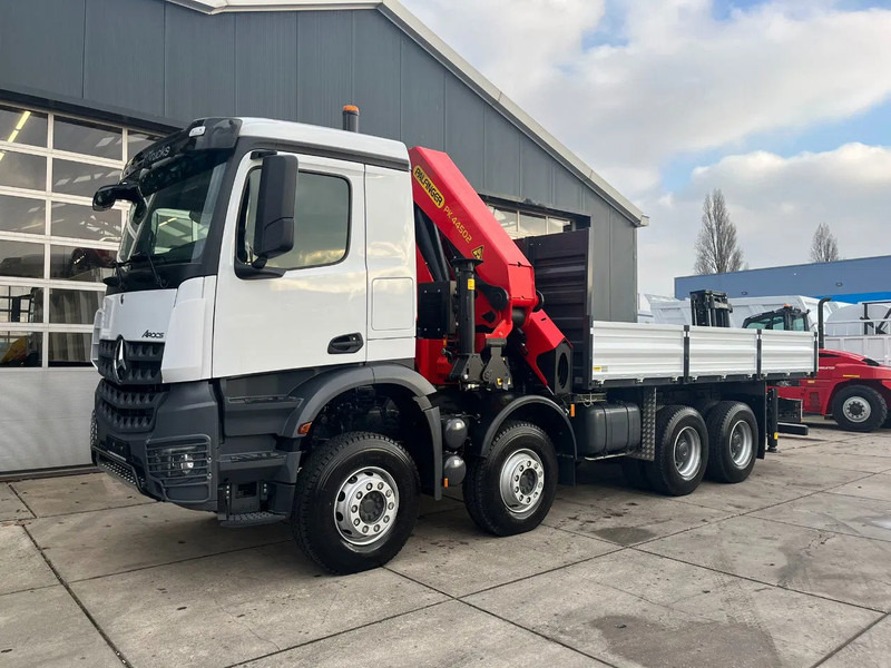 Mercedes-Benz Arocs 4140 K 8x4 Crane Truck - شاحنة كرين: صور 1 Mercedes-Benz Arocs 4140 K 8x4 Crane Truck - شاحنة كرين: صور 1