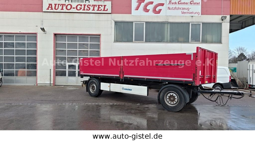 Krone AZ Baustoffpritsche*Luft*385/65 - مقطورات مسطحة: صور 1 Krone AZ Baustoffpritsche*Luft*385/65 - مقطورات مسطحة: صور 1