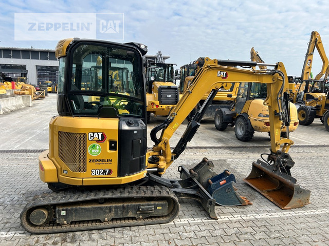 Cat 302.7CR-07 - حفارة مصغرة: صور 1 Cat 302.7CR-07 - حفارة مصغرة: صور 1