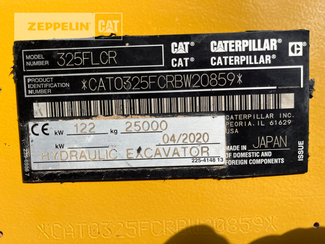 Cat 325FL - حفارات زحافة: صور 2 Cat 325FL - حفارات زحافة: صور 2