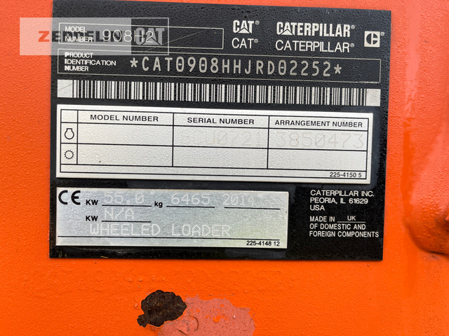 Cat 908H - اللودر بعجل: صور 2 Cat 908H - اللودر بعجل: صور 2