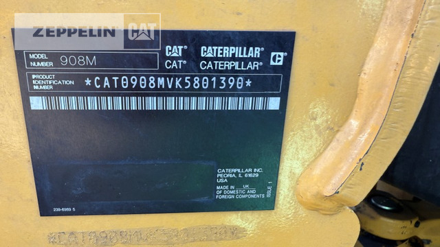 Cat 908M - اللودر بعجل: صور 5 Cat 908M - اللودر بعجل: صور 5