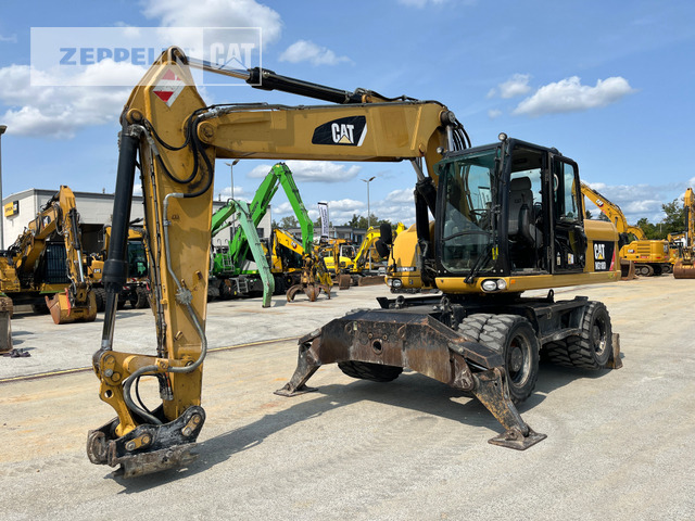 Cat M318D - حفارة على عجلات: صور 2 Cat M318D - حفارة على عجلات: صور 2