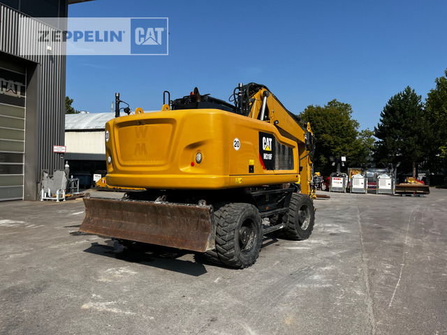 Cat M318F - حفارة على عجلات: صور 4 Cat M318F - حفارة على عجلات: صور 4