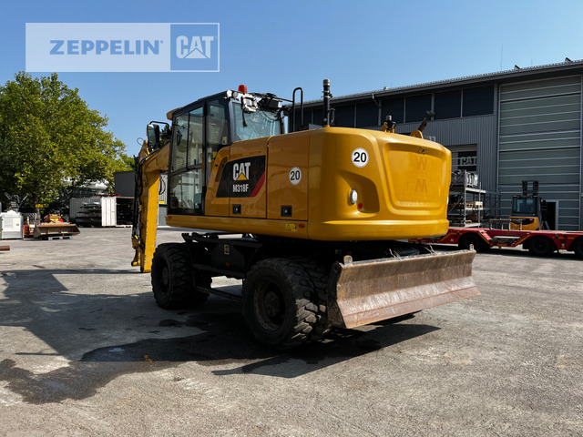Cat M318F - حفارة على عجلات: صور 2 Cat M318F - حفارة على عجلات: صور 2