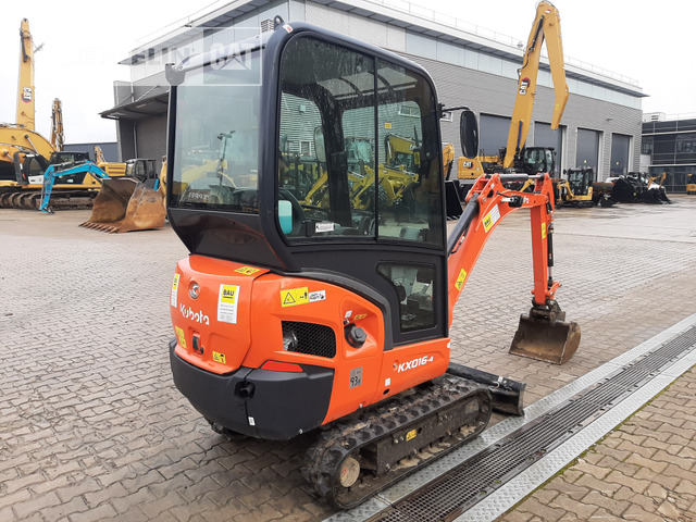 Kubota KX016-4 - حفارة مصغرة: صور 5 Kubota KX016-4 - حفارة مصغرة: صور 5