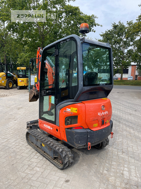 Kubota KX018-4 - حفارة مصغرة: صور 5 Kubota KX018-4 - حفارة مصغرة: صور 5