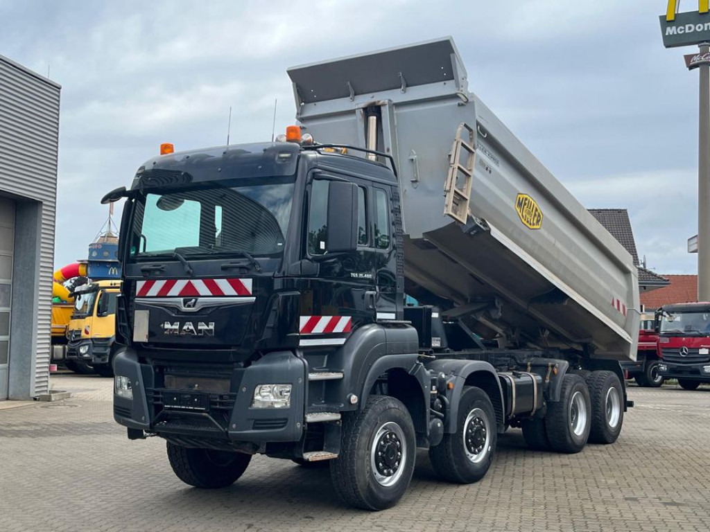 MAN TG-S 35.460 8x6 4 Achs Muldenkipper Meiller 18m³ - قلابة شاحنة: صور 1 MAN TG-S 35.460 8x6 4 Achs Muldenkipper Meiller 18m³ - قلابة شاحنة: صور 1