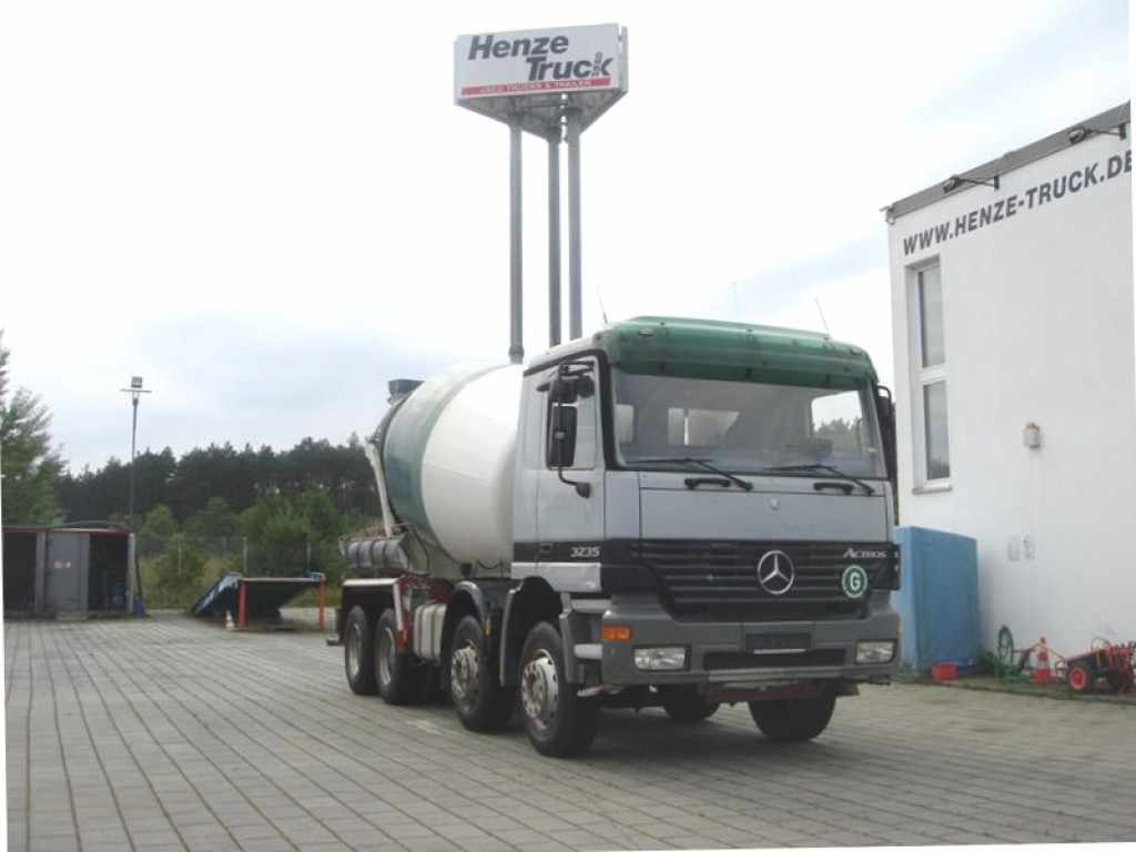 MERCEDES-BENZ Actros 3235 B 8x4 Betonmischer Stetter 9m³ -Deutsch - شاحنة: صور 1 MERCEDES-BENZ Actros 3235 B 8x4 Betonmischer Stetter 9m³ -Deutsch - شاحنة: صور 1