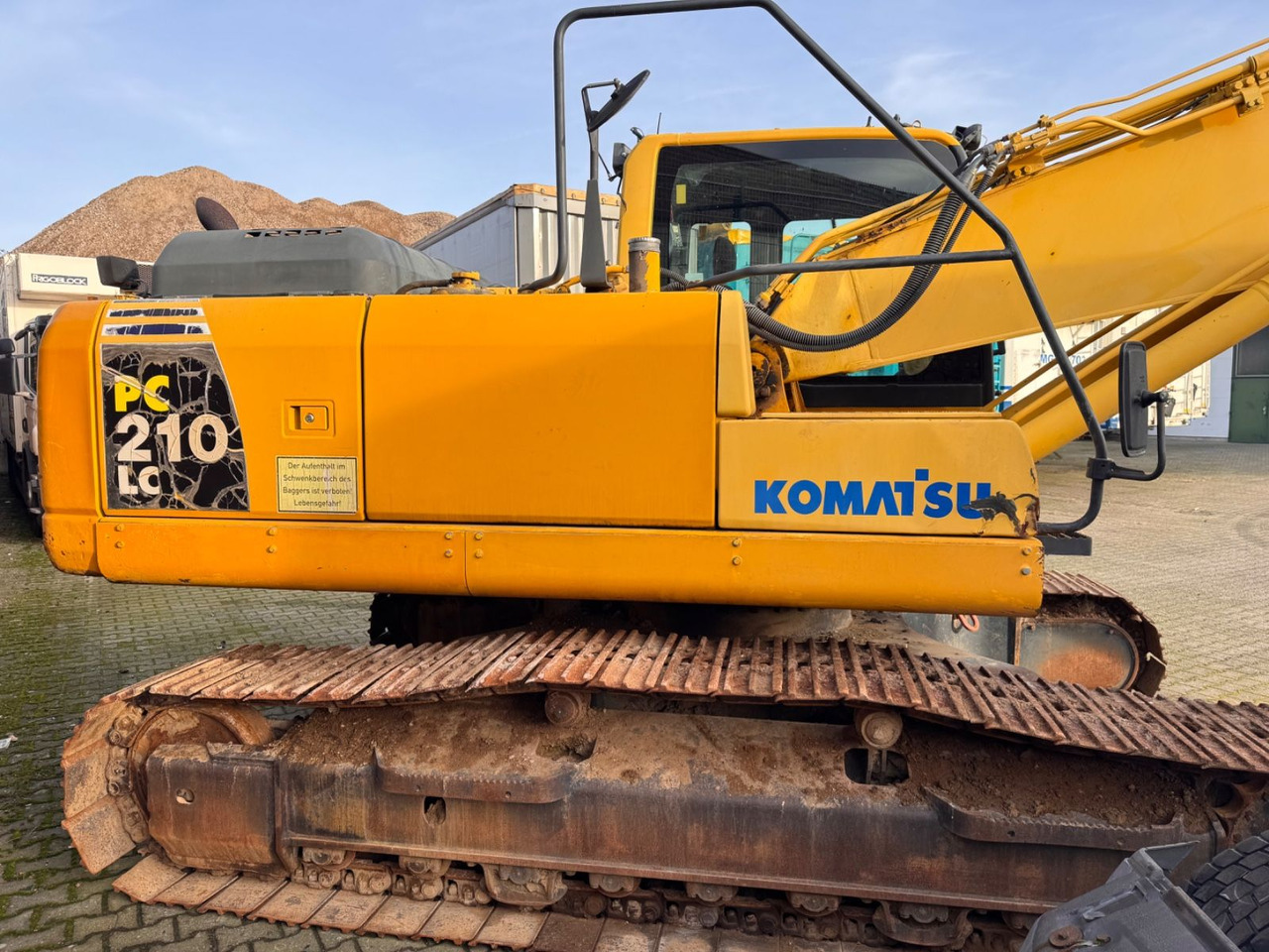 Komatsu PC 210 LCD-8 - حفارات زحافة: صور 5 Komatsu PC 210 LCD-8 - حفارات زحافة: صور 5