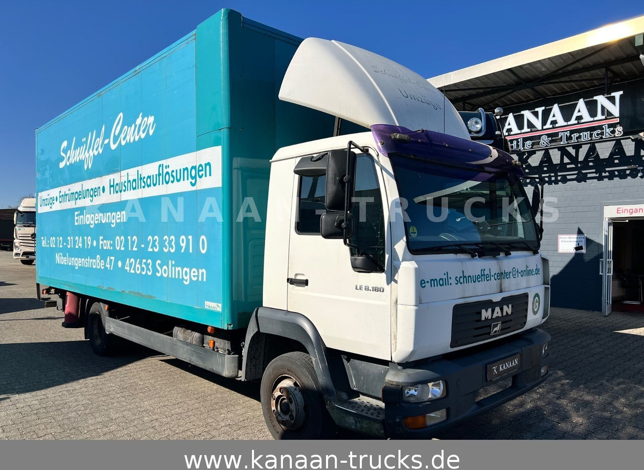 MAN L2000 8.180 Möbelkoffer LBW Orig 148TKM - الشاحنات الصغيرة صندوق مغلق: صور 1 MAN L2000 8.180 Möbelkoffer LBW Orig 148TKM - الشاحنات الصغيرة صندوق مغلق: صور 1
