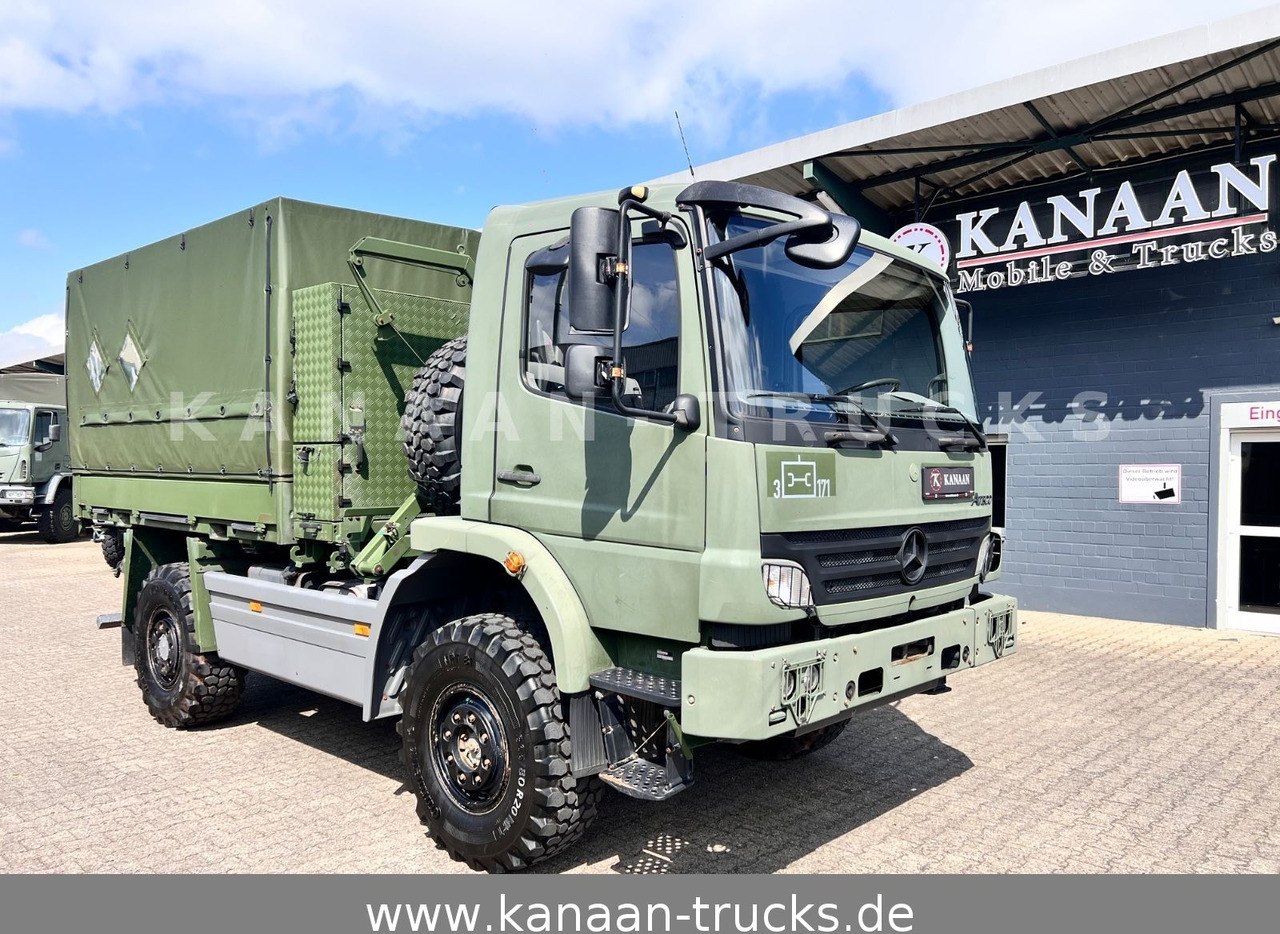 Mercedes-Benz 1018 Atego 4x4 Allrad Miltär Camper Expedition - شاحنات الحاويات / جسم علوي قابل للتغيير شاحنة: صور 1 Mercedes-Benz 1018 Atego 4x4 Allrad Miltär Camper Expedition - شاحنات الحاويات / جسم علوي قابل للتغيير شاحنة: صور 1