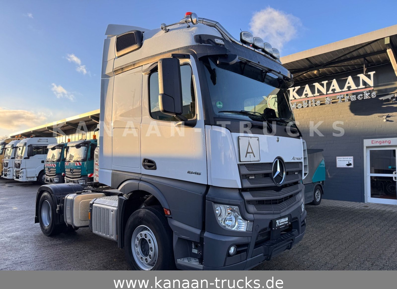 Mercedes-Benz 1846 Actros 5 Hydr. Kipper / Walkingfloor 2-Weg - شاحنة جرار: صور 1 Mercedes-Benz 1846 Actros 5 Hydr. Kipper / Walkingfloor 2-Weg - شاحنة جرار: صور 1