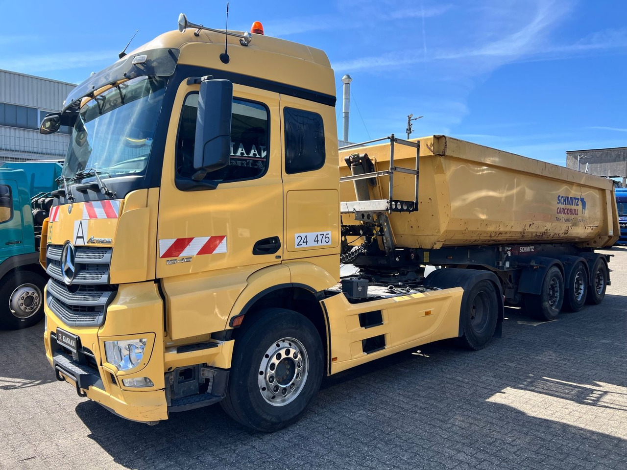 Mercedes-Benz 1846 LS Actros L StreamSpace Hydraulik - شاحنة جرار: صور 4 Mercedes-Benz 1846 LS Actros L StreamSpace Hydraulik - شاحنة جرار: صور 4