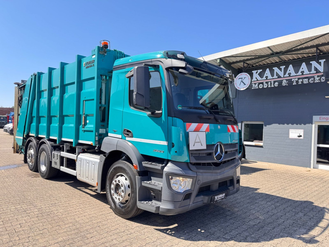 Mercedes-Benz 2533 Antos Müllwagen Zöller ATM bei 90Tkm - شاحنة القمامة: صور 1 Mercedes-Benz 2533 Antos Müllwagen Zöller ATM bei 90Tkm - شاحنة القمامة: صور 1