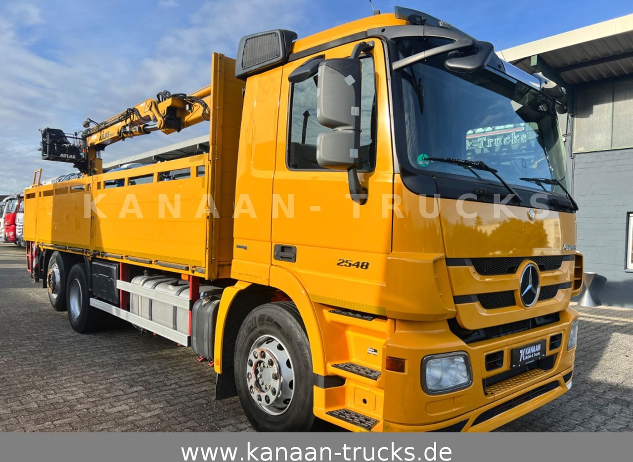 Mercedes-Benz Actros L 2548 6x2 Retarder ATLAS AK165.2VB - شاحنة كرين: صور 2 Mercedes-Benz Actros L 2548 6x2 Retarder ATLAS AK165.2VB - شاحنة كرين: صور 2