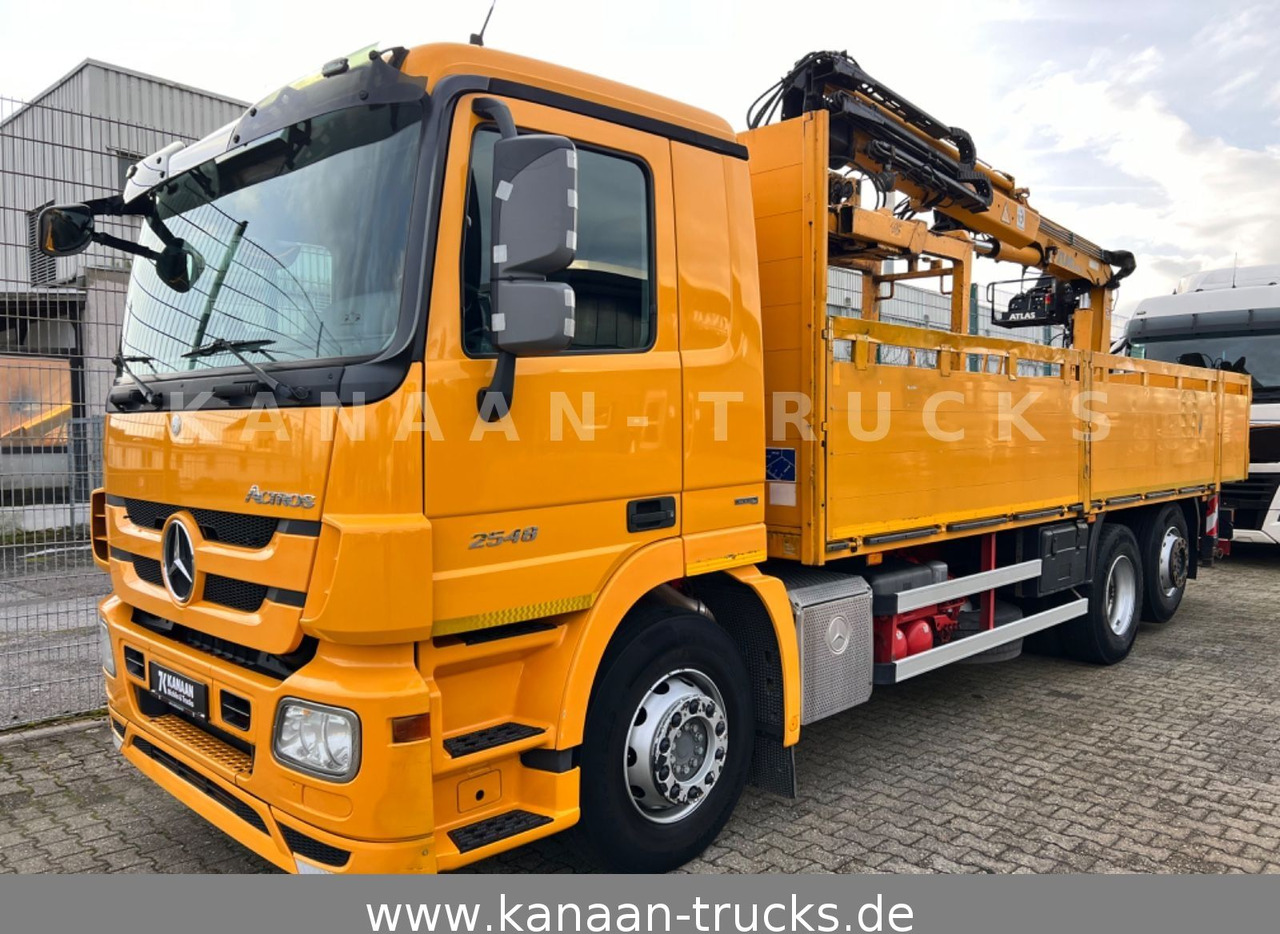 Mercedes-Benz Actros L 2548 6x2 Retarder ATLAS AK165.2VB - شاحنة كرين: صور 1 Mercedes-Benz Actros L 2548 6x2 Retarder ATLAS AK165.2VB - شاحنة كرين: صور 1