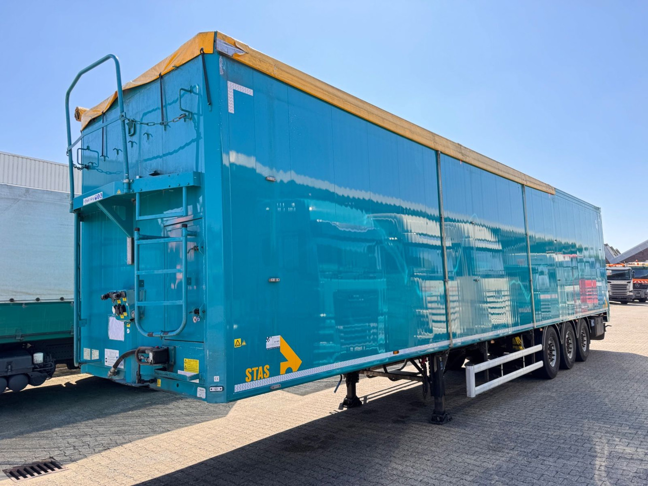 Stas S 300 ZX Walkingfloor Schubboden 2 x Vorhanden - أرضية المشي نصف مقطورة: صور 4 Stas S 300 ZX Walkingfloor Schubboden 2 x Vorhanden - أرضية المشي نصف مقطورة: صور 4