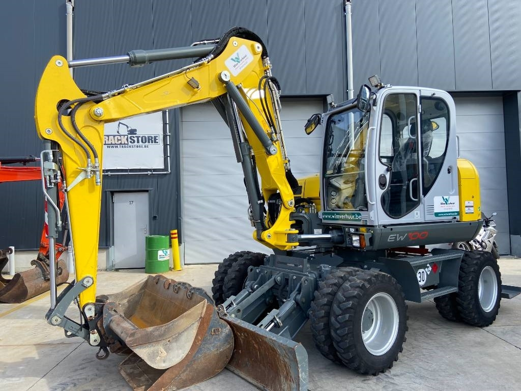 Wacker Neuson EW 100 - حفارة على عجلات: صور 1 Wacker Neuson EW 100 - حفارة على عجلات: صور 1